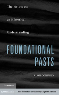 Immagine di copertina: Foundational Pasts 9780521516655