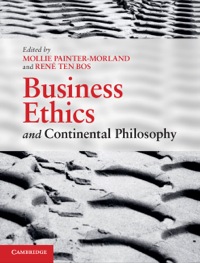 Cover image: Business Ethics and Continental Philosophy 9780521199049