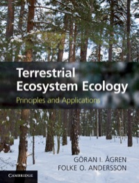 Cover image: Terrestrial Ecosystem Ecology 9781107011076
