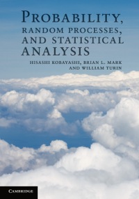 Cover image: Probability, Random Processes, and Statistical Analysis 1st edition 9780521895446