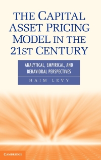 Cover image: The Capital Asset Pricing Model in the 21st Century 1st edition 9781107006713