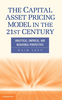 表紙画像: The Capital Asset Pricing Model in the 21st Century 1st edition 9781107006713