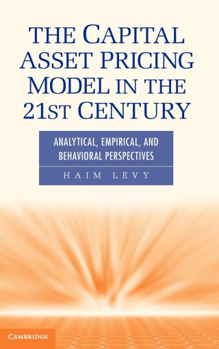 Omslagafbeelding: The Capital Asset Pricing Model in the 21st Century 1st edition 9781107006713