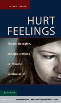 Imagen de portada: Hurt Feelings 9780521193641