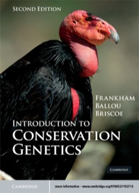 Imagen de portada: Introduction to Conservation Genetics 2nd edition 9780521702713