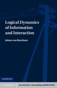 Omslagafbeelding: Logical Dynamics of Information and Interaction 9780521765794