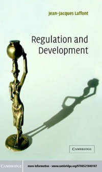 Cover image: Regulation and Development 1st edition 9780521840187