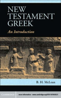 صورة الغلاف: New Testament Greek 1st edition 9781107003521