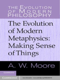 Cover image: The Evolution of Modern Metaphysics 1st edition 9780521851114