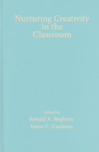 Omslagafbeelding: Nurturing Creativity in the Classroom 1st edition 9780521887274