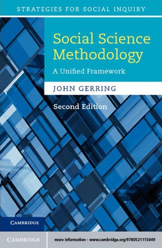 صورة الغلاف: Social Science Methodology 2nd edition 9780521115049