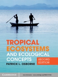 Titelbild: Tropical Ecosystems and Ecological Concepts 2nd edition 9780521177344