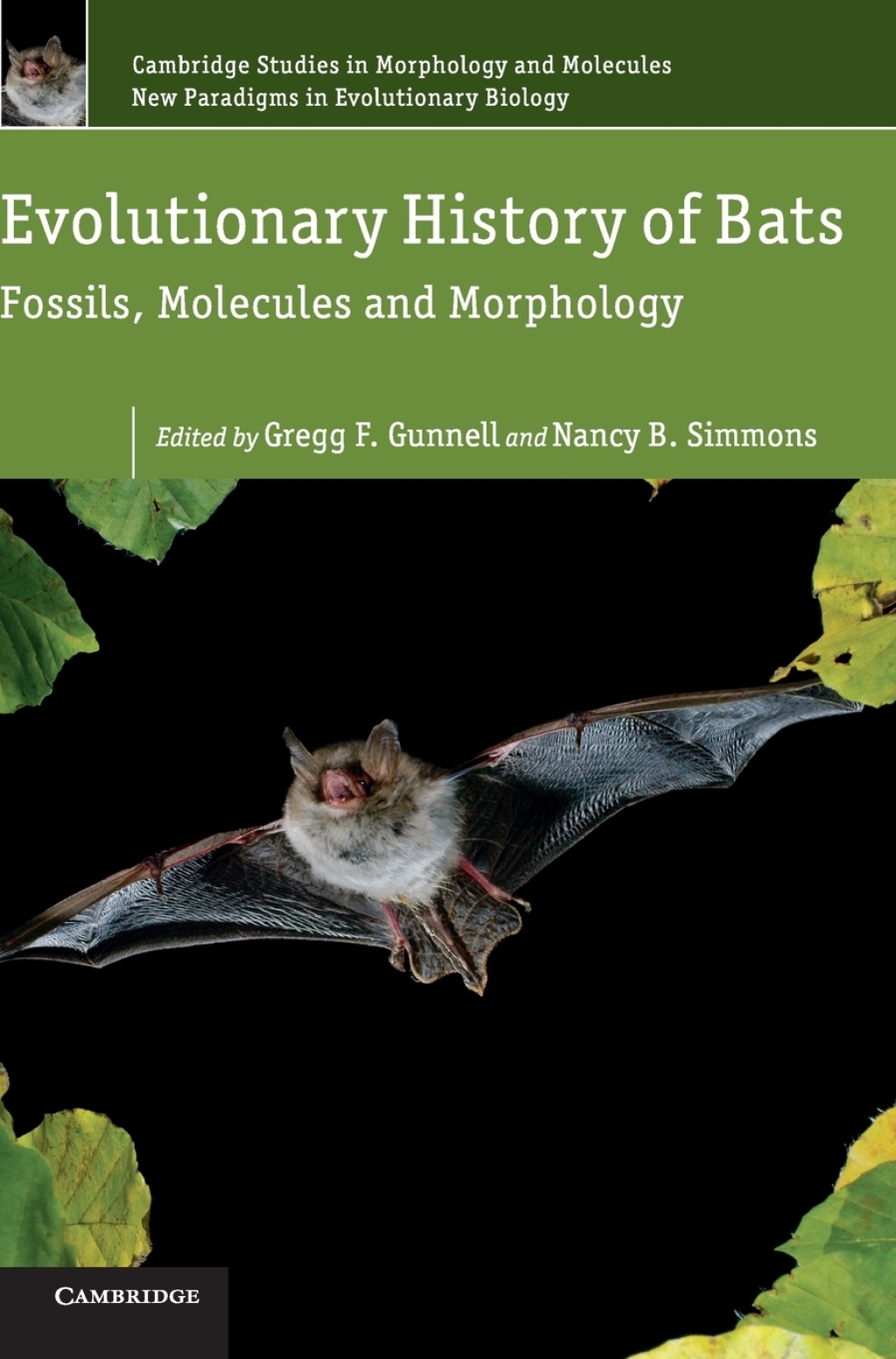 Evolutionary History of Bats Fossils, Molecules and Morphology 1st Edition