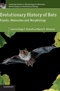 Imagen de portada: Evolutionary History of Bats 1st edition 9780521768245