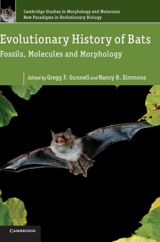 Imagen de portada: Evolutionary History of Bats 1st edition 9780521768245