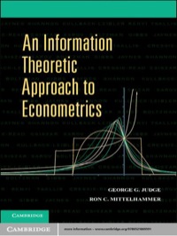 Cover image: An Information Theoretic Approach to Econometrics 1st edition 9780521869591