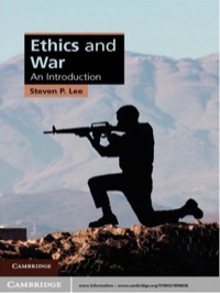 Cover image: Ethics and War 1st edition 9780521898836