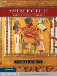 Cover image: Amenhotep III 1st edition 9781107011960