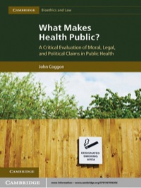 Titelbild: What Makes Health Public? 1st edition 9781107016392