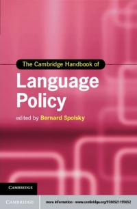 Cover image: The Cambridge Handbook of Language Policy 9780521195652