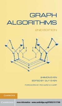 صورة الغلاف: Graph Algorithms 2nd edition 9780521517188