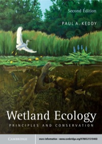 Cover image: Wetland Ecology 2nd edition 9780521739672