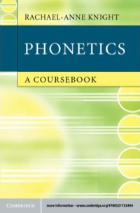 صورة الغلاف: Phonetics 1st edition 9780521732444