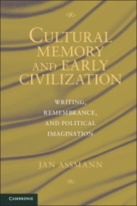 Omslagafbeelding: Cultural Memory and Early Civilization 9780521763813