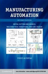 Immagine di copertina: Manufacturing Automation 2nd edition 9781107001480
