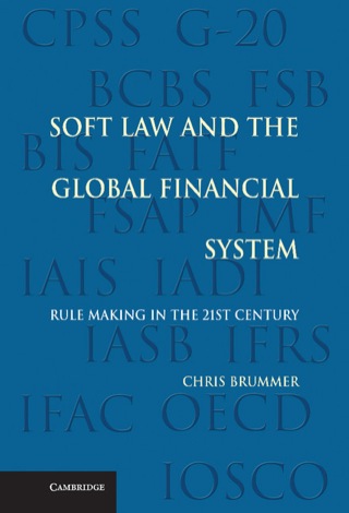 Omslagafbeelding: Soft Law and the Global Financial System 9781107004849