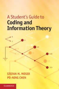 صورة الغلاف: A Student's Guide to Coding and Information Theory 9781107015838