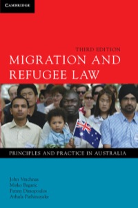 Cover image: Migration and Refugee Law 3rd edition 9781107623279