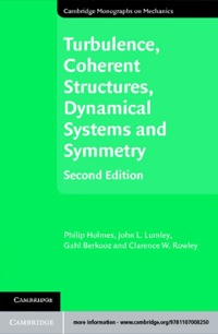 表紙画像: Turbulence, Coherent Structures, Dynamical Systems and Symmetry 2nd edition 9781107008250