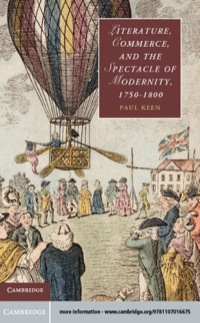 Cover image: Literature, Commerce, and the Spectacle of Modernity, 1750–1800 9781107016675