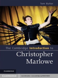 صورة الغلاف: The Cambridge Introduction to Christopher Marlowe 1st edition 9780521196345