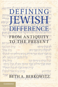 صورة الغلاف: Defining Jewish Difference 9781107013711