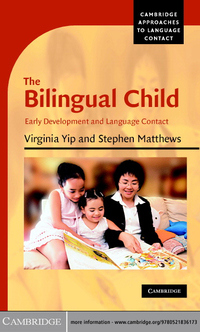 Imagen de portada: The Bilingual Child 1st edition 9780521836173