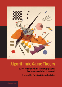 Cover image: Algorithmic Game Theory 1st edition 9780521872829
