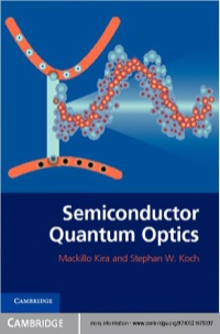 Titelbild: Semiconductor Quantum Optics 1st edition 9780521875097