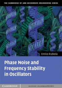 Cover image: Phase Noise and Frequency Stability in Oscillators 1st edition 9780521153287
