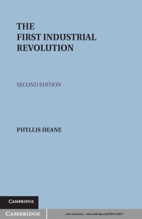 Cover image: The First Industrial Revolution 2nd edition 9780521296090