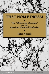 Cover image: That Noble Dream 9780521343282