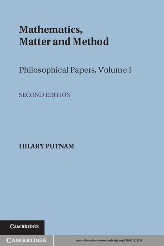 Cover image: Mathematics, Matter and Method 2nd edition 9780521225533