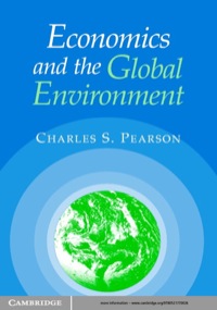 Cover image: Economics and the Global Environment 1st edition 9780521770026