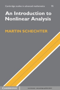 Cover image: An Introduction to Nonlinear Analysis 1st edition 9780521843973