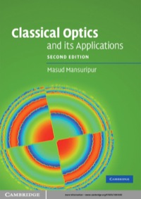 Omslagafbeelding: Classical Optics and its Applications 2nd edition 9780521881692