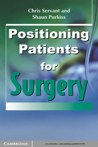 Imagen de portada: Positioning Patients for Surgery 1st edition 9780521741453