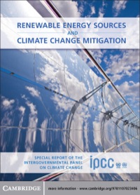 Cover image: Renewable Energy Sources and Climate Change Mitigation 1st edition 9781107023406