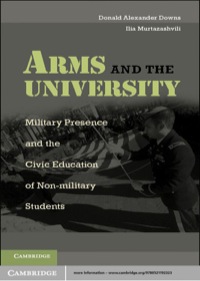 Imagen de portada: Arms and the University 1st edition 9780521192323