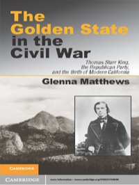 Cover image: The Golden State in the Civil War 1st edition 9780521194006